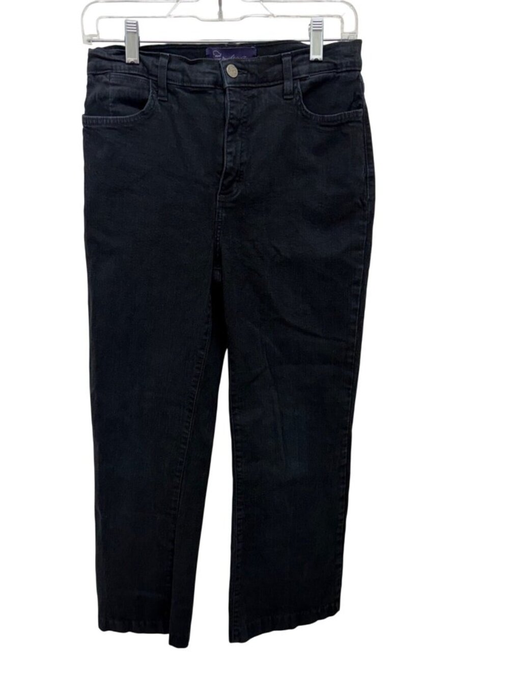 Not Your Daughter’s Jeans Size 8 Black Denim Lift Tuck Technology USA Made